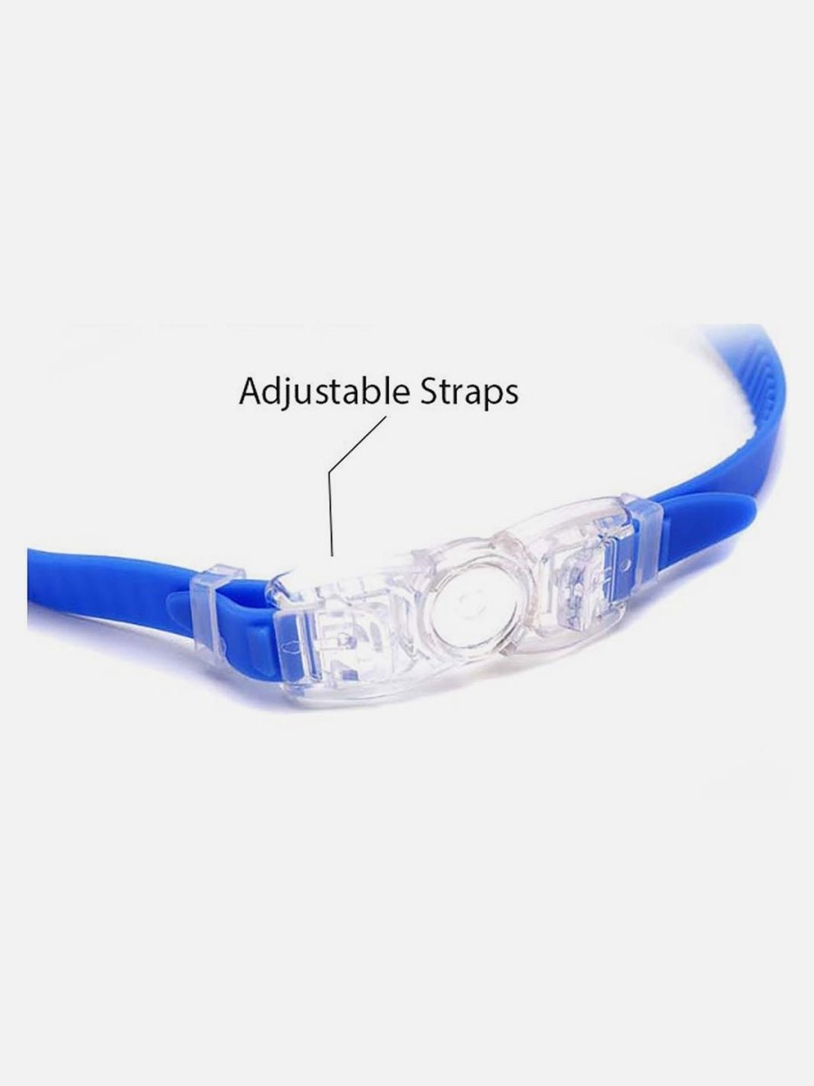 Little Surprise Box Milky Finish Frame UV protected Unisex Swimming Goggles - LSB-SG-MLKYBLU