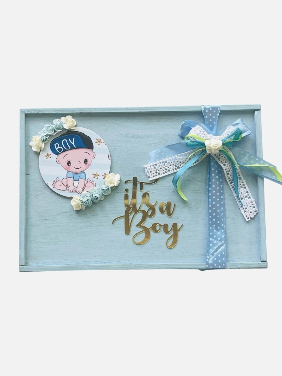 Little Surprise Box- Newborn Baby Hamper Gift Set - LSB-NBH-BLUE