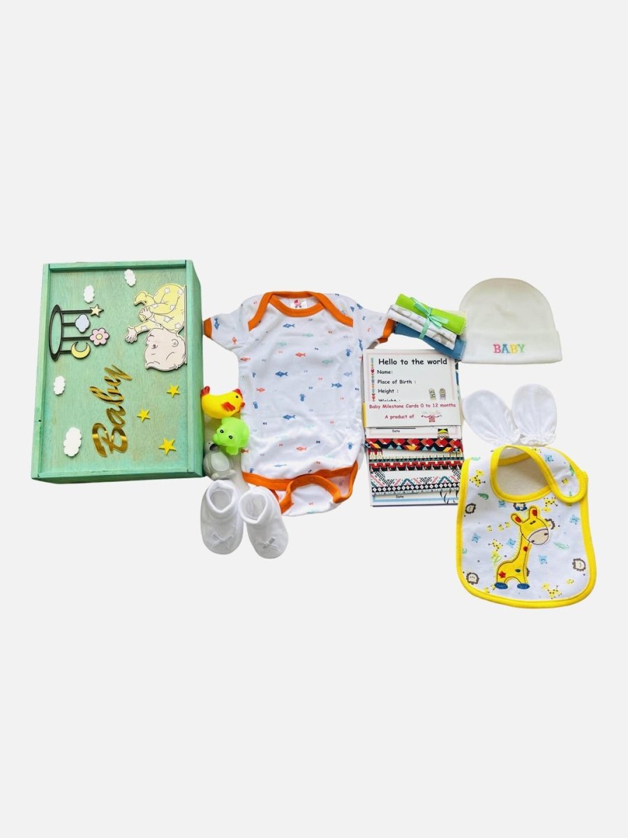 Little Surprise Box- Newborn Baby Hamper Gift Set - LSB-NBH-PINK