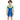 Little Surprise Box Superhero Green & Blue 2.5mm Neoprene Knee Length Kids Half Sleeves Swimwear - LSB-SW-SUHEROGRNBLU-S