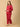 Side view of The Mom Store magenta maternity hoodie and pajama loungewear set for pregnant women.