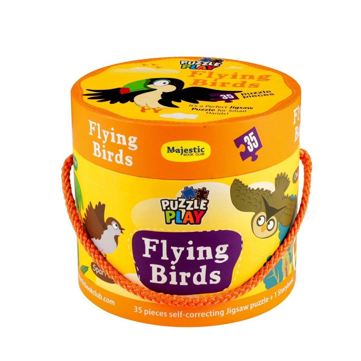Majestic Book Club FLYING BIRDS-PUZZLE PLAY - 3598220