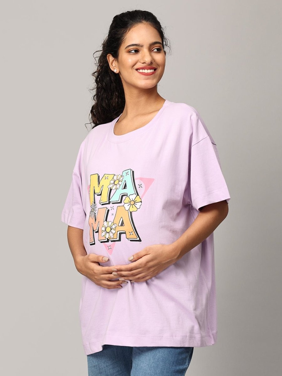 MAMA Oversized Mumma T shirt - MAT-SC-MUMAO-S