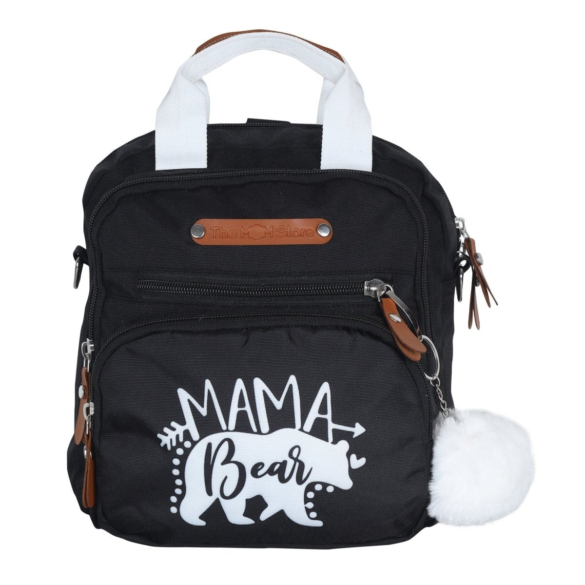 Mini Diaper Bag for Casual Outings- Muma Bear - DPG-MMBR