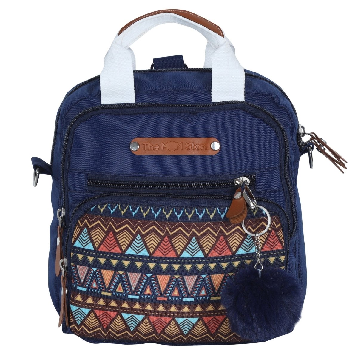 Mini Diaper Bag for Casual Outings- Tribal Geometry - DBG-TRBGM