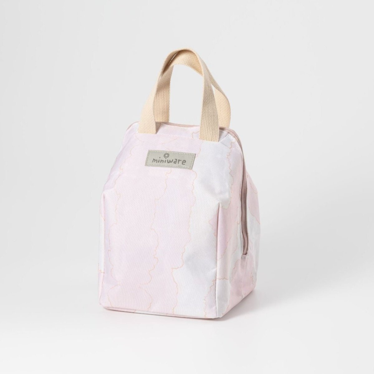 Miniware Mealtote Insulated Lunch Bag- Pink Cloud - MTPC