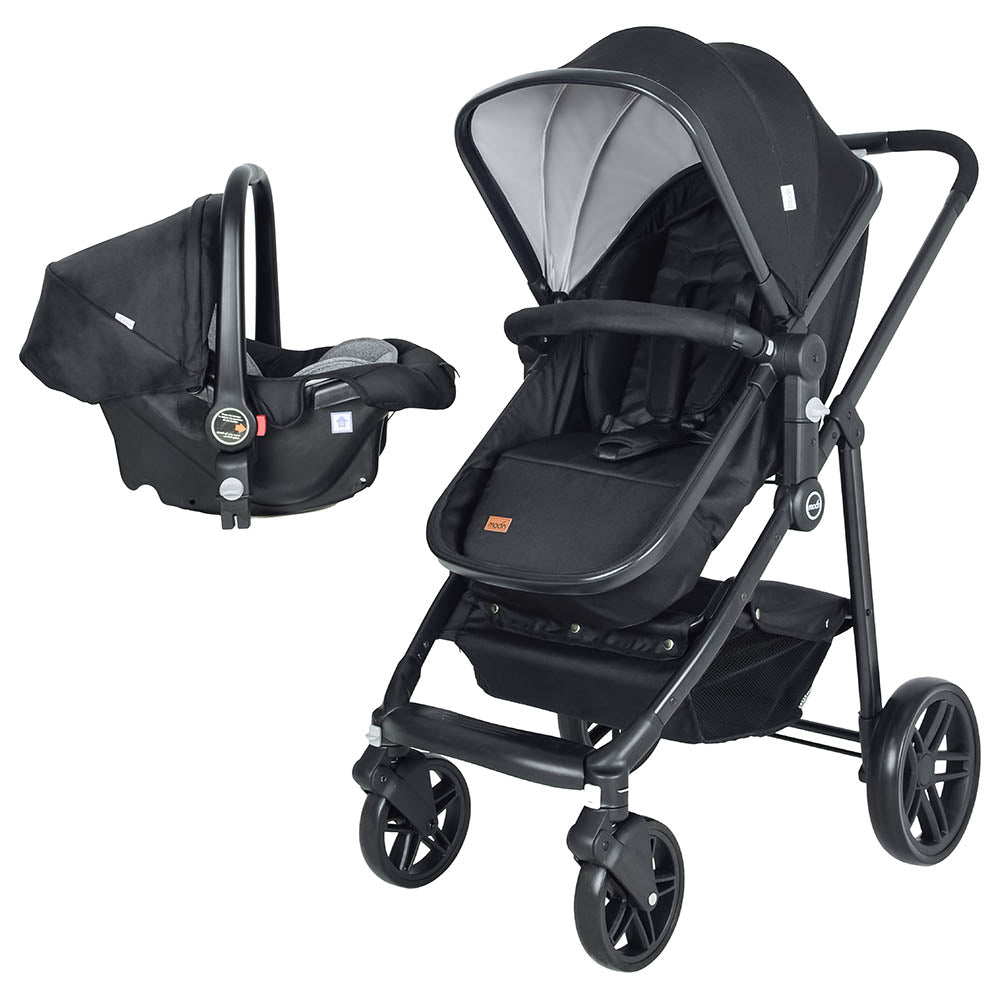 Moon Tres 3in1 Travel System Black - MNNPRMT22
