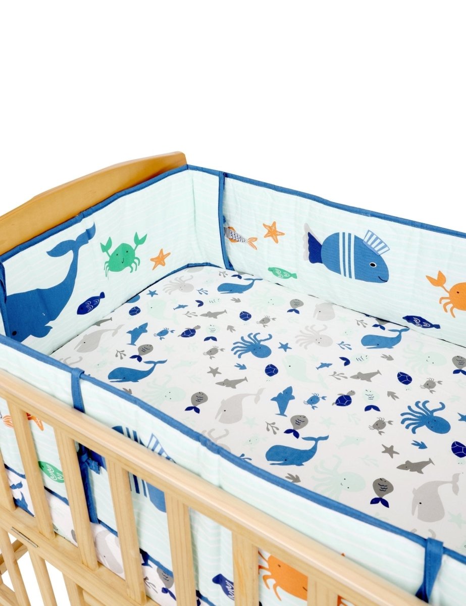 My Sea World - Baby Crib Sheet - CRB-SEWD