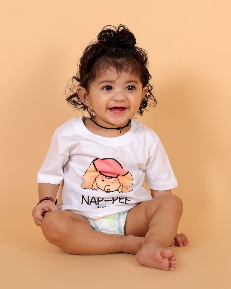 Nap Time Family Matching Family T-shirt- Combo of 2 - TWN2-SS-NPTM