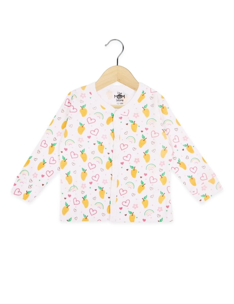 Newborn and Infant Pajama Set Combo of 3: Summer Melon-Fruitilicious-Mango Mia - IPS3-SMFM-0-3