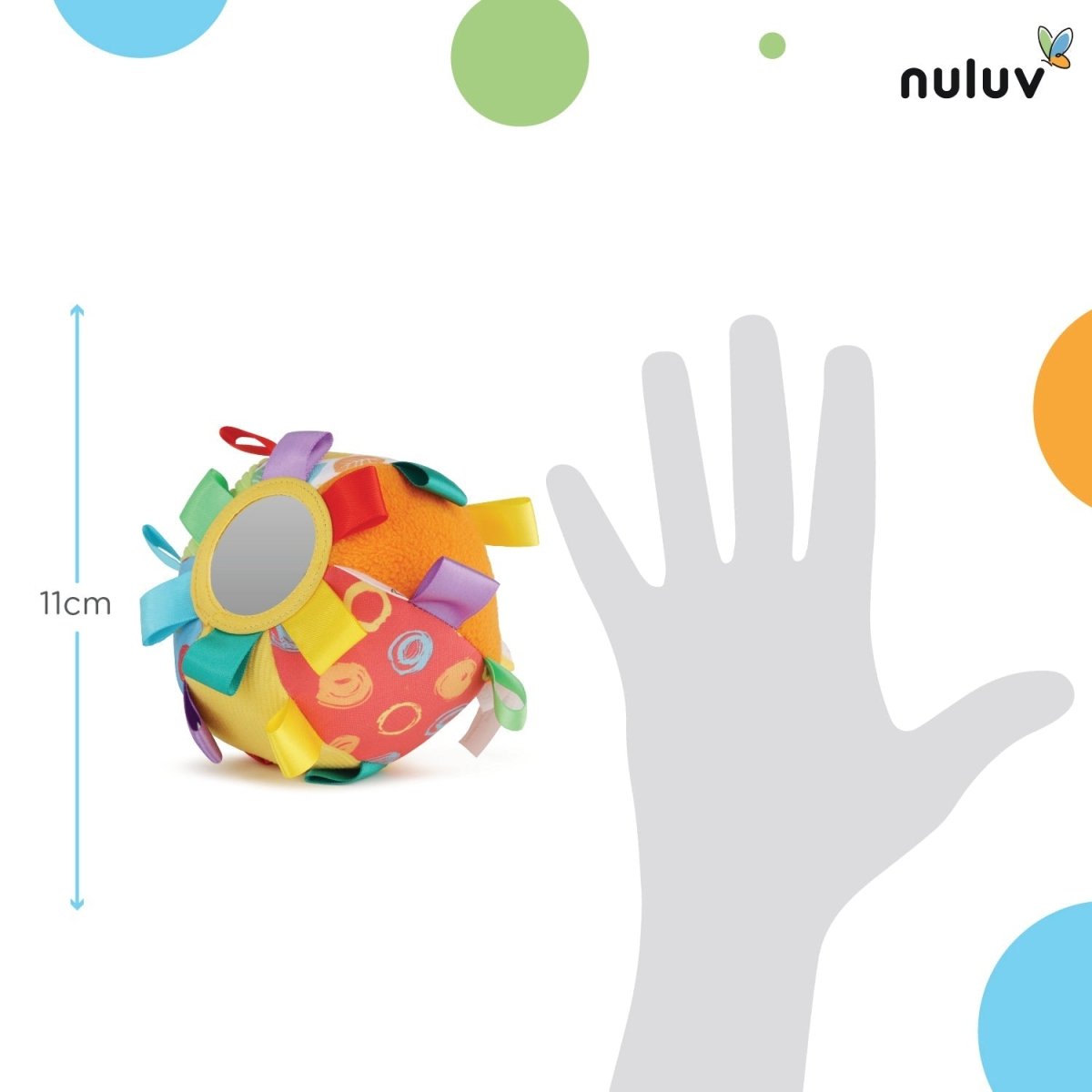 Nuluv Activity Ball-2- Mirror - NU-I-0008