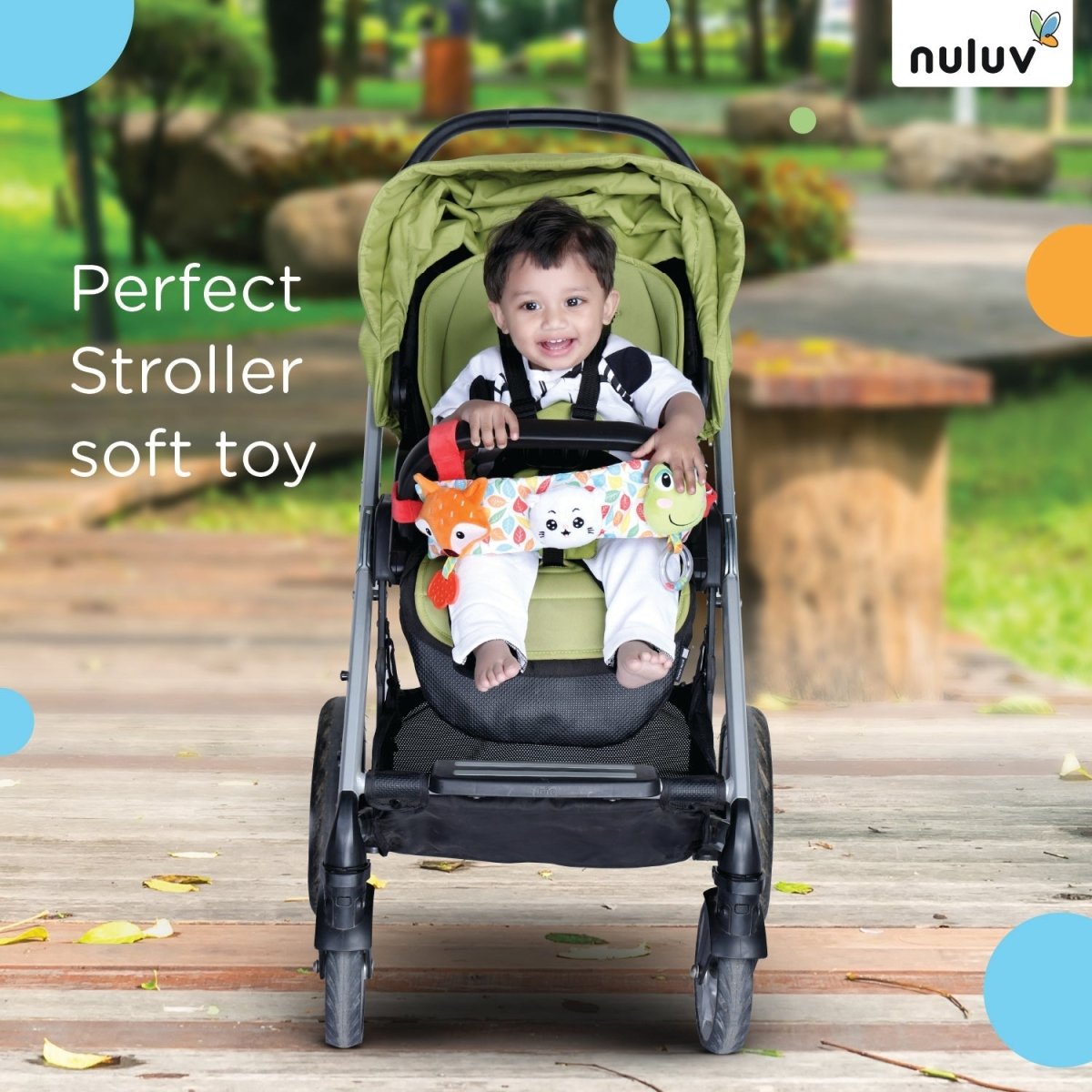 Nuluv Stroller- Cot Toy- Soft toy - NU-I-0013