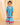 Ocean Blue Girls Anarkali Kurta Sharara Set - KES-SC-TBG-0-6