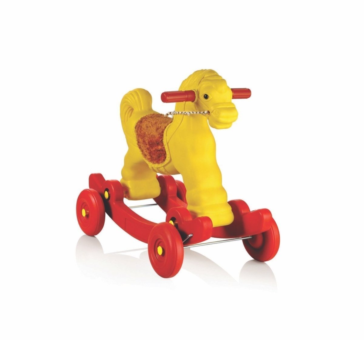 OK Play Rocking Horse Chair - Yellow Red - FTFT000207