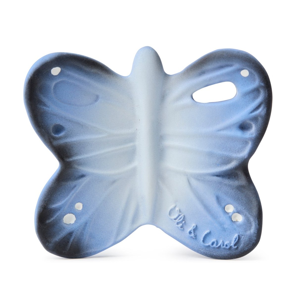 Oli & Carol Blues The Butterfly Chewy Teether - L_CHEWY_BUT_BLUE