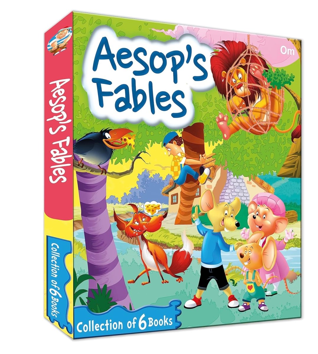 Om Books International Aesop's Fables: Collection of 6 Books - ‎ 9788196010911