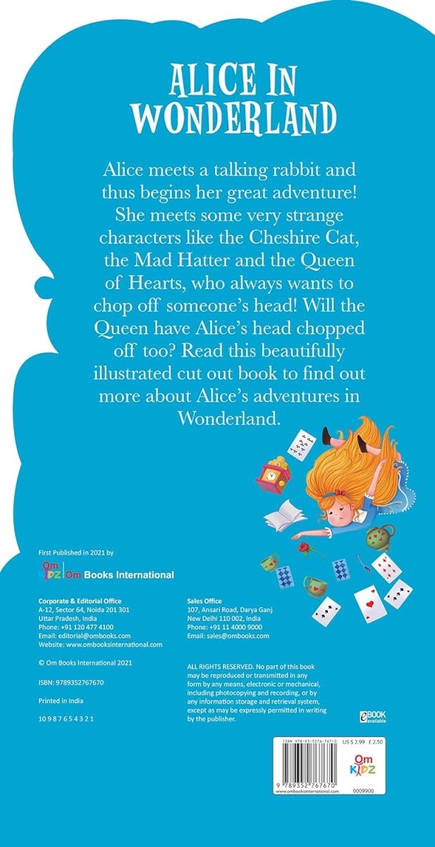 Om Books International Alice in Wonderland (Fairytales) - 9789352767670