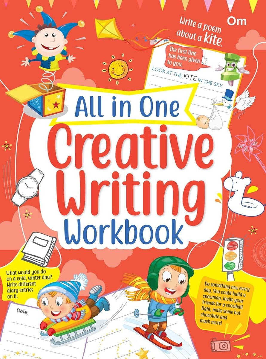 Om Books International Creative Writing : All in One Creative Writing Workbook - 9789386108067