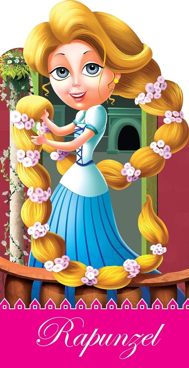 Om Books International Cutout Books: Rapunzel(Fairy Tales) - 9789384119676