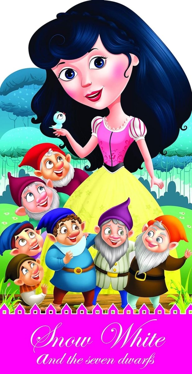 Om Books International Cutout Books: Snow White and the Seven Dwarfs (Fairy Tales) -