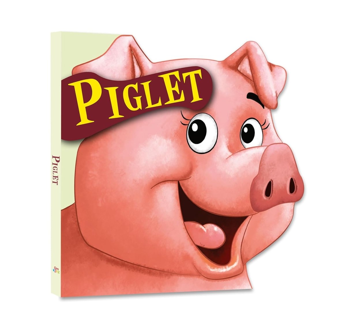 Om Books International Piglet ( Animals and Birds )- Cutout Board Books - 9789352760114