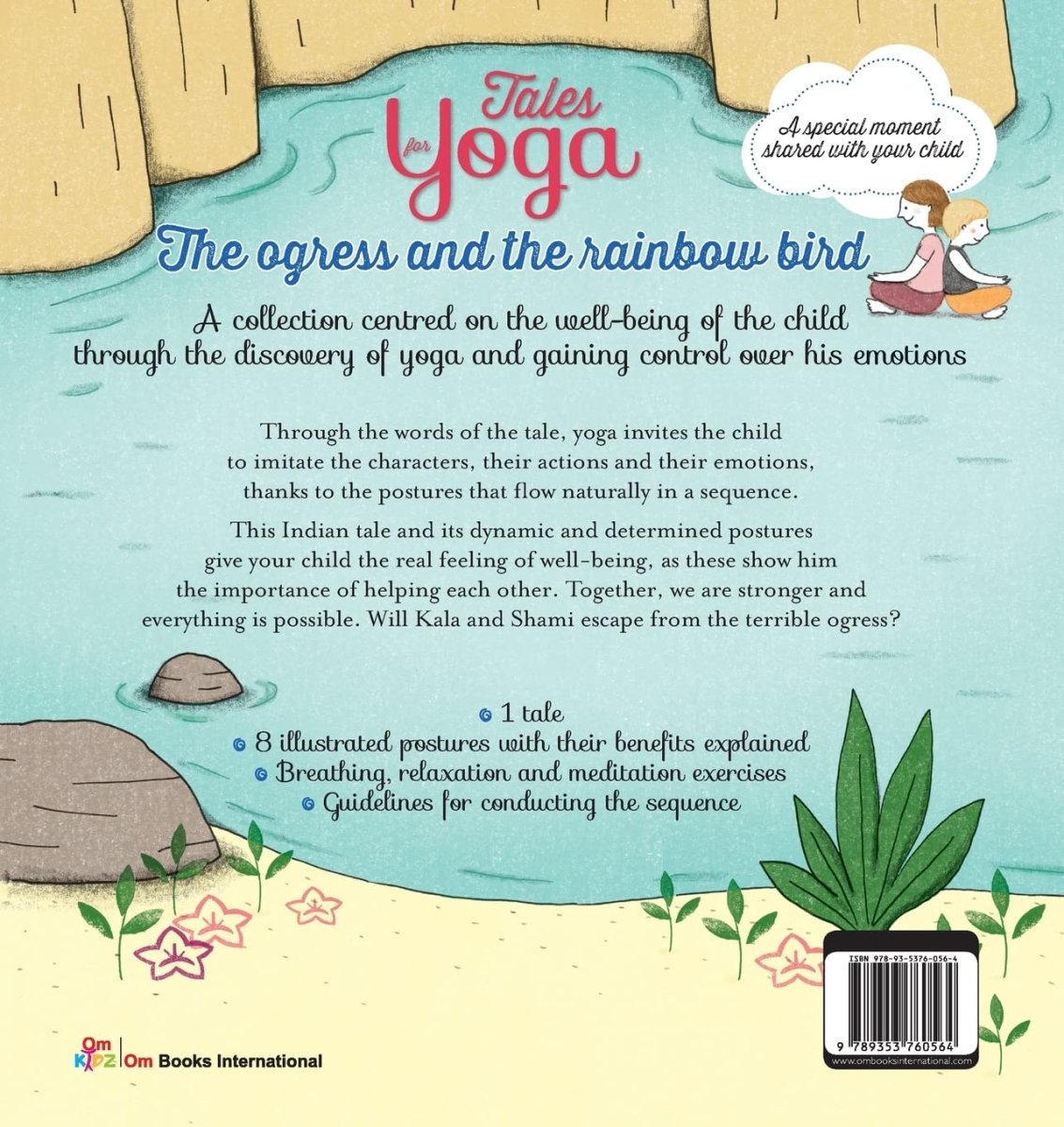 Om Books International Tales for Yoga : The Ogress and the Rainbow Bird A tale along - 9789353760564