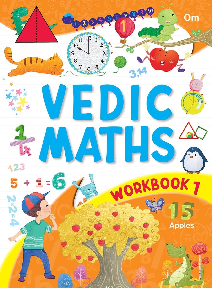 Om Books International Vedic Math Activity Workbook Level -1 - 9789385031311