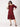 Plum Punch Waffle Maternity Dress With Nursing - DRS-MRWFL-M