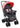 R for Rabbit Lollipop Lite Colorful Baby Stroller- Black Multicolor - STLPBM2