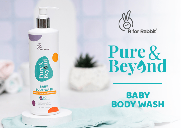 R For Rabbit Pure & Beyond Baby Head to Toe Wash - Oatmeal | 400 ml - BWHTOM4001