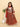Rust Kalamkari Girls Lehenga Set with Dupatta - KES - RA - RSKLM - 0 - 6