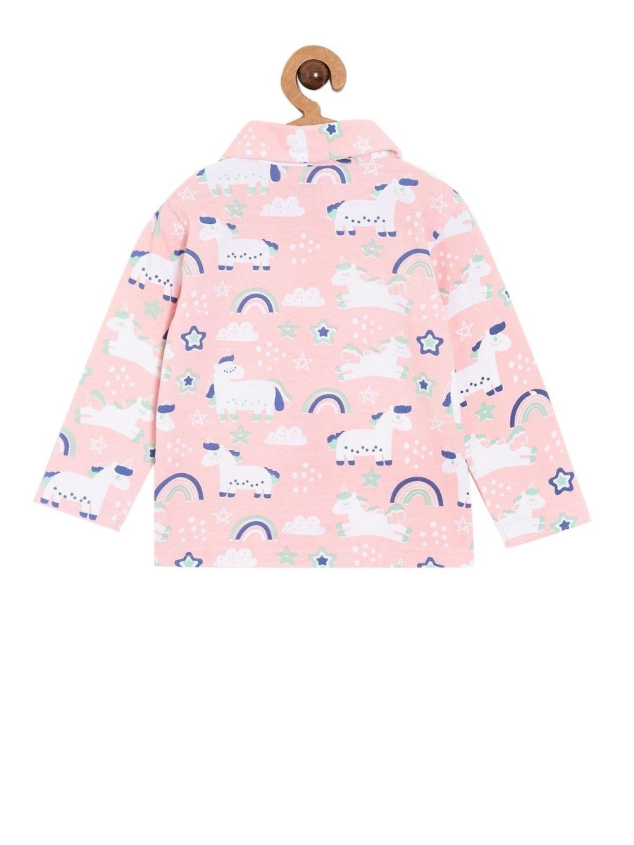 Set Of 2: Magical Unicorn Matching Pajama Set for Mom and Baby - TWPJ-3-MGUC