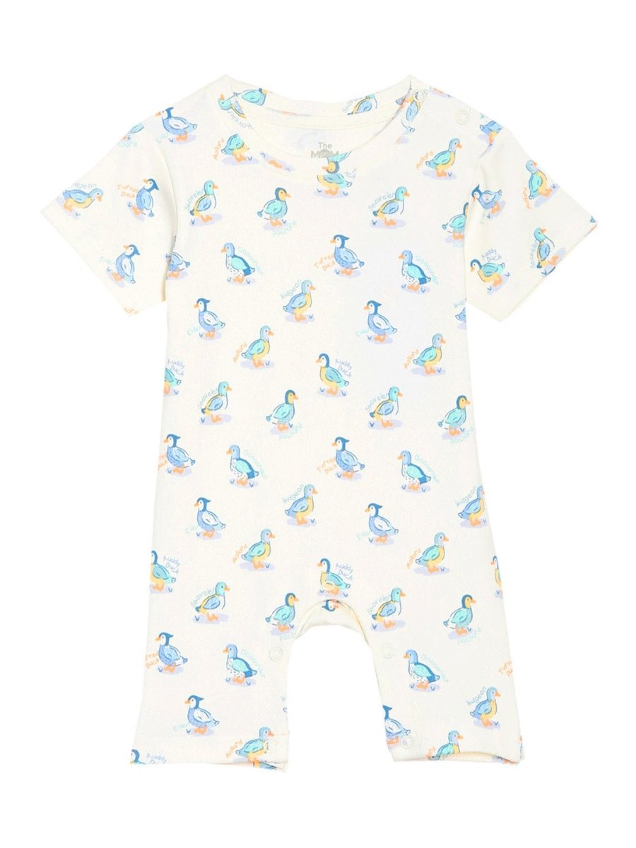 Shorts Romper Combo of 2: Duck Tales-Birdie & Blossom - ROM2-PB-DTBB-PM