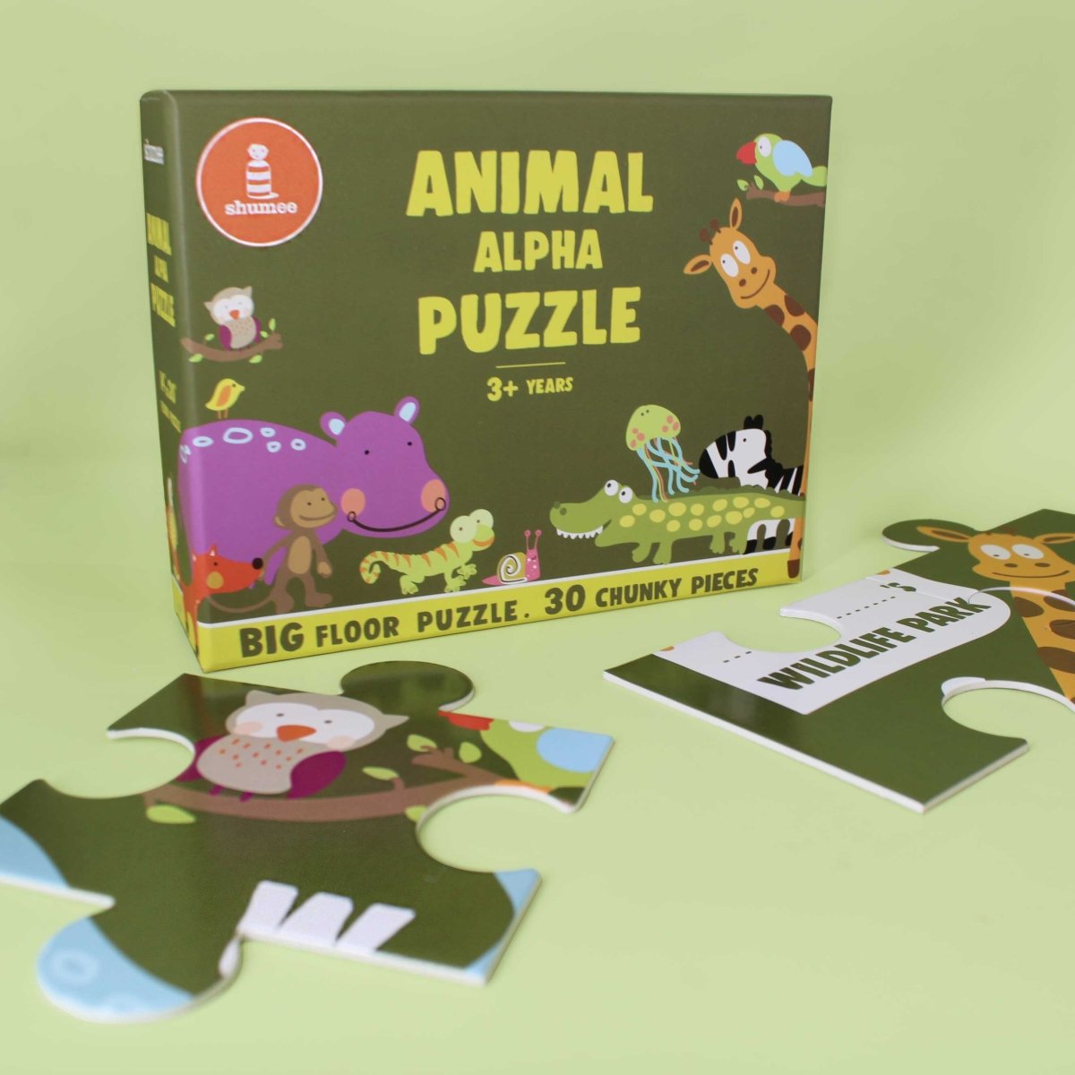 Shumee Animal Alpha Puzzle - PUZ-IN-IHD-AP-P-3yr-024