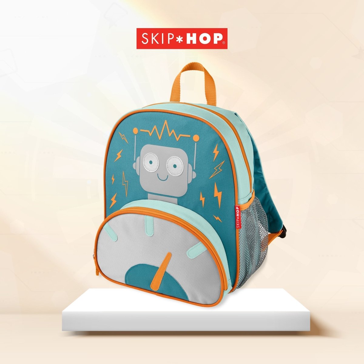 Skip Hop Spark Style Little Kid Backpack - Robot - 9M931210
