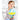 Skip Hop Zoo Fold & Go Silicone Bib - Unicorn - 232204