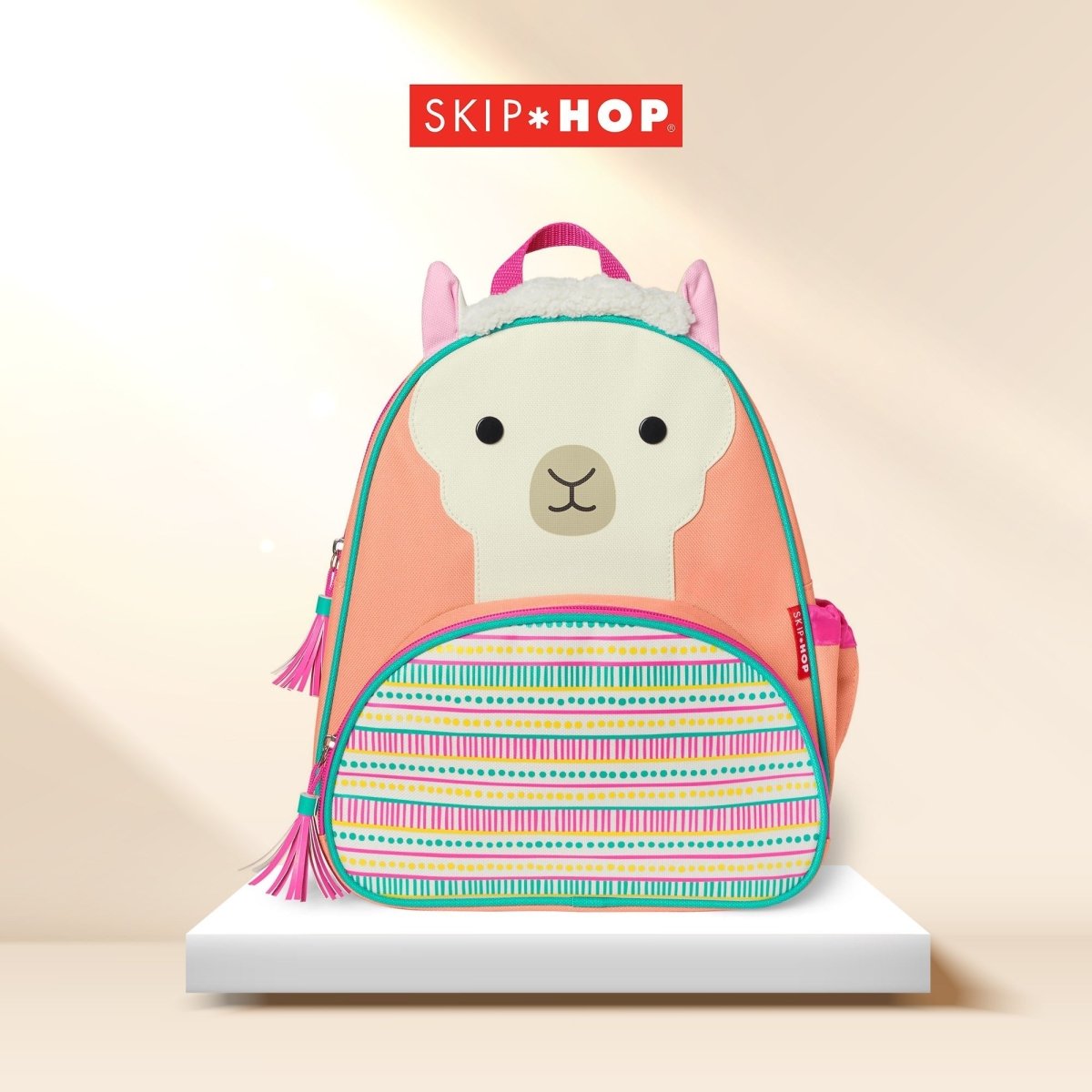 Skip Hop Zoo Little Kid Backpack - Llama - 210258