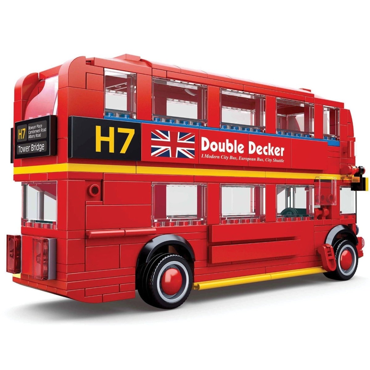 SLUBAN® Building Blocks Kit for Boys and Girls - London Bus - M38-B0708