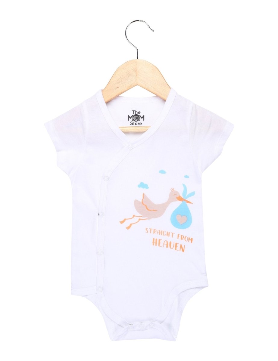 Straight From Heaven Baby Onesie - ONC-STHV-PM