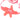 SUNNYLiFE Melody the Mermaid Mini Swim Goggles Neon Strawberry - SCMSGNST