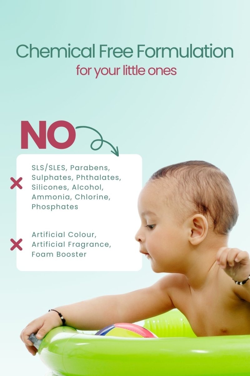 The Indi Mums Natural Handwash For Baby & Kids- AntiBacterial & Toxin Free - P04