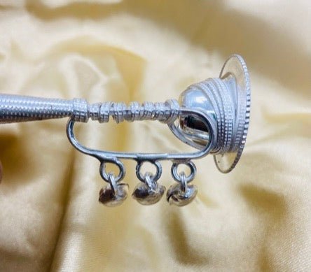Trumpet Pure Silver Rattle & Whistle - TPSIL-RAT