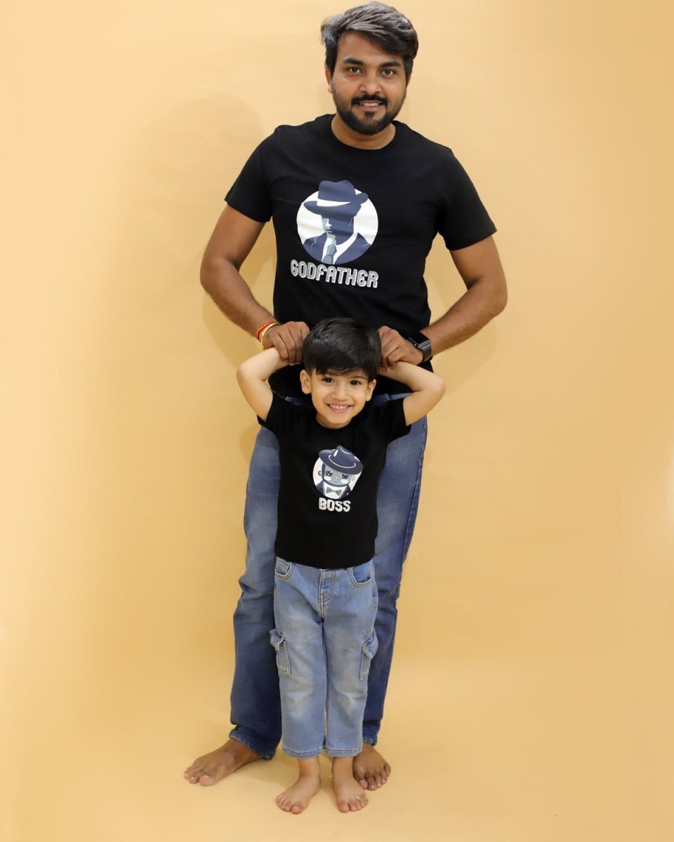Underworld Family Matching Family T-shirt - Combo of 2 - TWN2-SS-UDRW