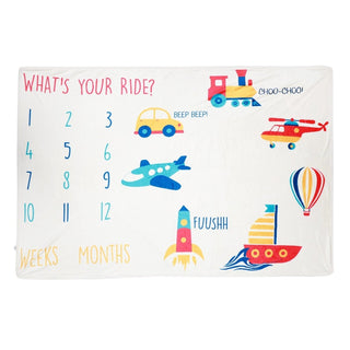 What's your Ride-Baby Milestone Blanket - MIL-WHYRD