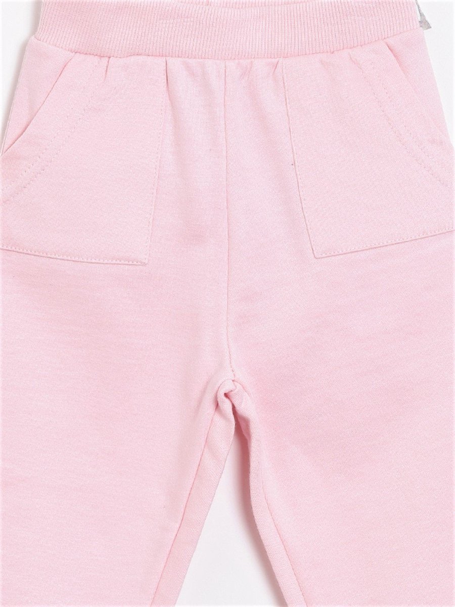 Winter Sweatpants with Fleece- Pink - WTSP-PNK-0-6