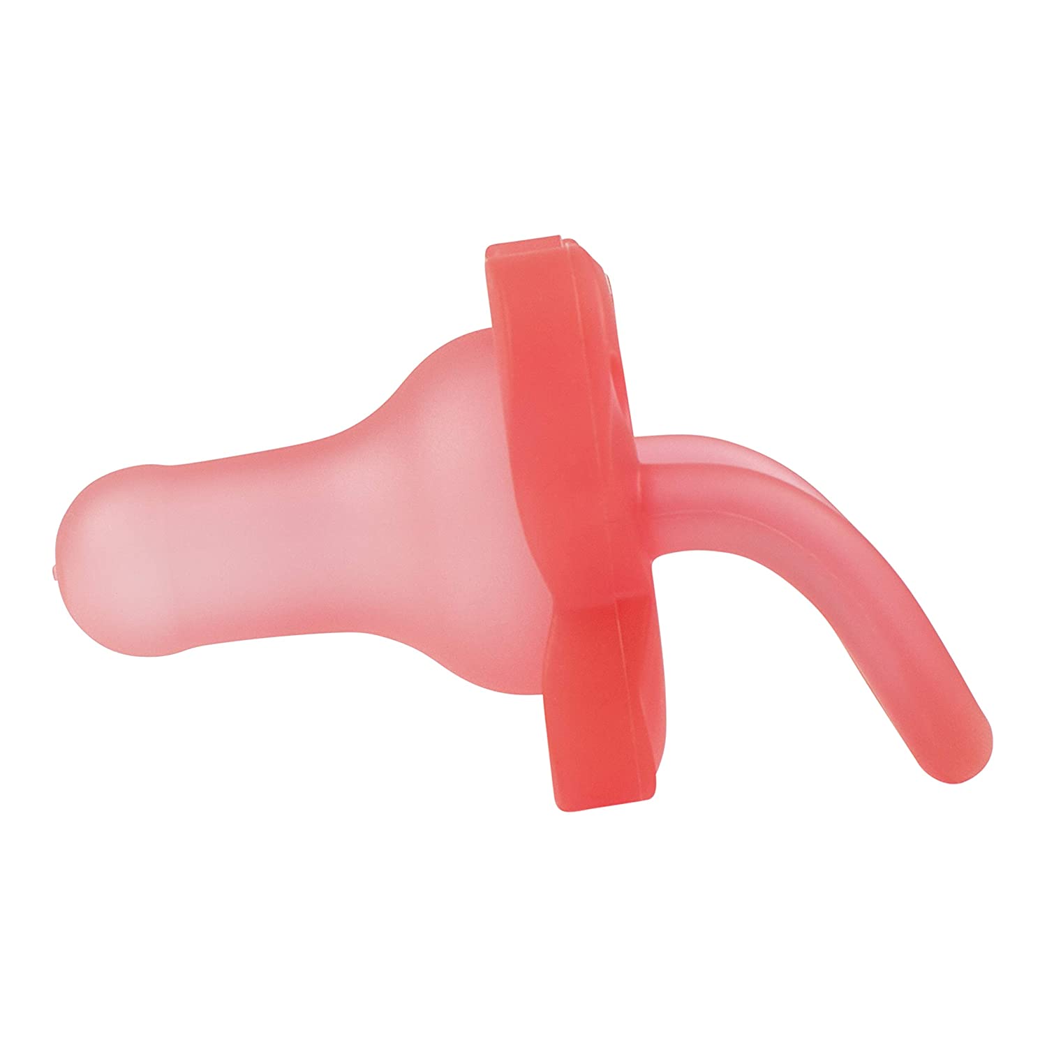 Dr. Browns Happy Pacifier Silicone Two-Piece Soother - Pink - DBPS12007-INTL