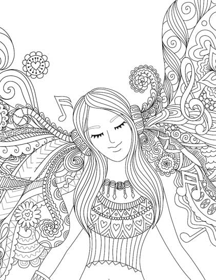 Dreamland Publications Dreamlike- Colouring Book For Adults - 9789387177093