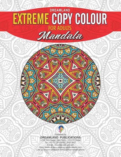 Dreamland Publications Extreme Copy Colour- Mandala - 9789350897904