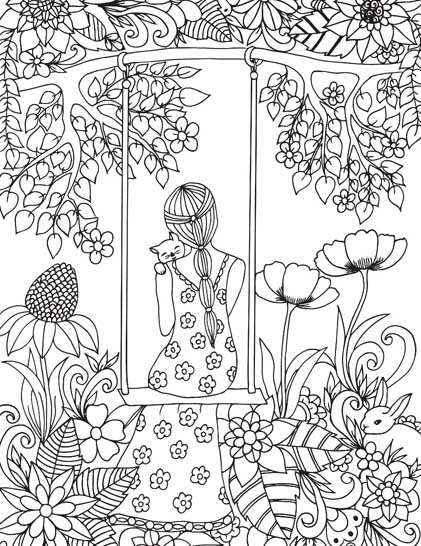 Dreamland Publications Fantasy- Colouring Book for Adults - 9789386671981