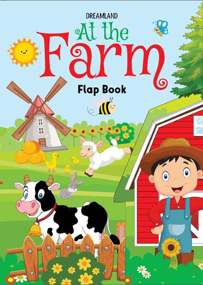 Dreamland Publications Flap Book- At The Farm - 9788195163298